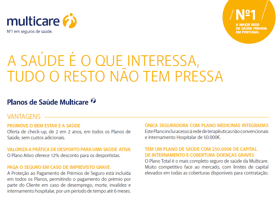 .Multicare - Planos Introdução